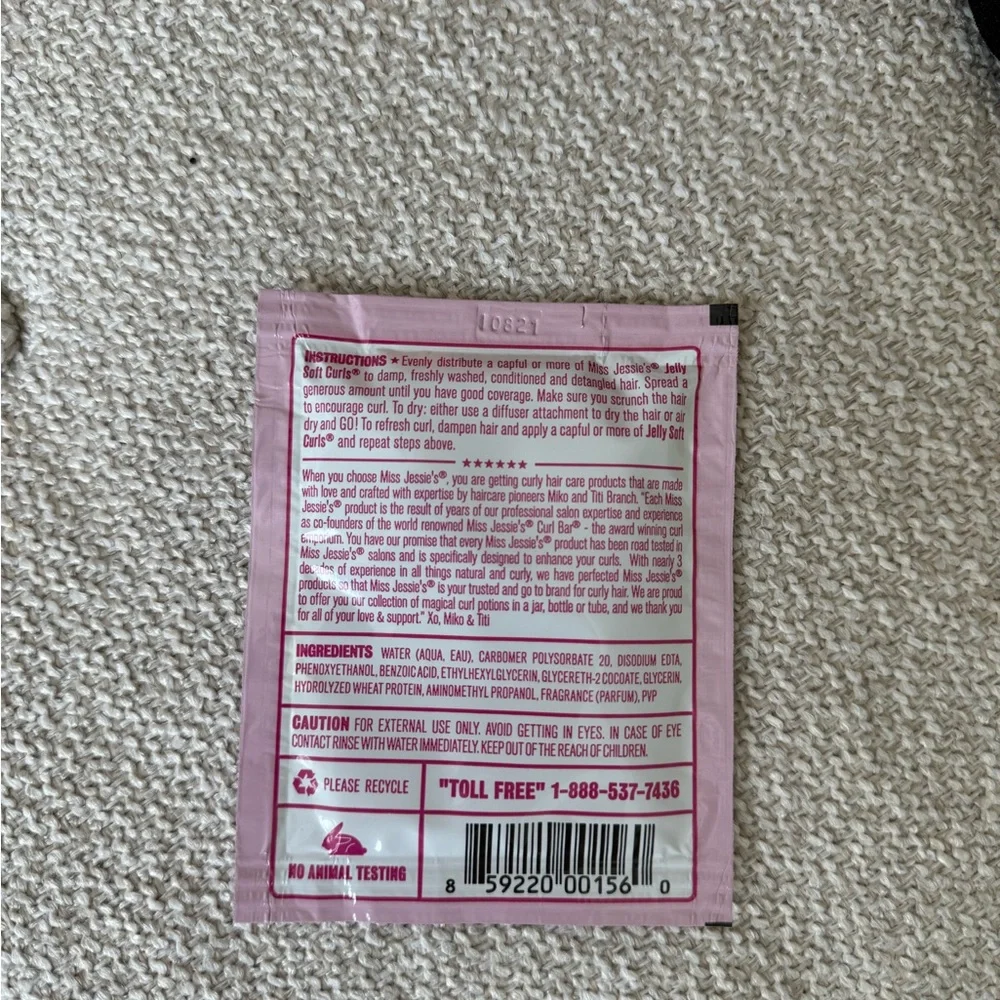 Miss Jessie's Jelly Soft Curls Gel Packets - Picture 4 of 4